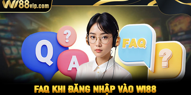 FAQ khi đăng nhập vào Wi88